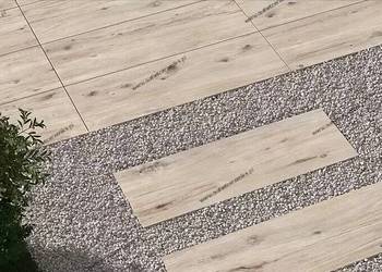 Płyty tarasowe 2cm na balkon do ogrodu drewnopodobne Gardenwood light brown