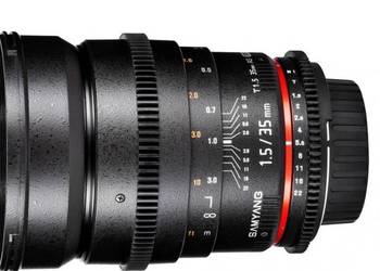 Obiektyw Samyang 35 mm T1.5 AS UMC VDSRL ver. Cine Sony E