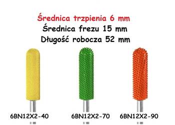 SABURRTOOTH TARNIK PALCOWY TRZPIEŃ 6mm ŚR. 15 mm, DŁ 52 mm