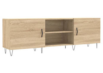 Szafka TV dąb sonoma 150x30x50 cm materiał drewnopochodny WM-829095