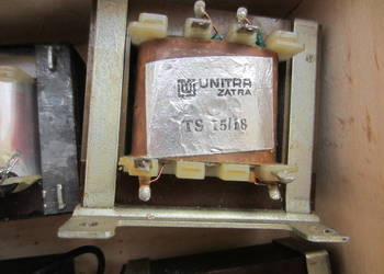 transformator TS15/18 unitra ZATRA trafo sieciowe zasilajace