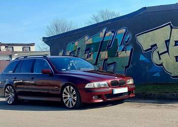 Bmw e39 2.5 LPG m-pakiet  piękna!! Royal Red, po przeglądzie!