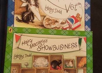 Hairy Maclarys bone, rumpus at the vet, showbusiness. Po angielsku!