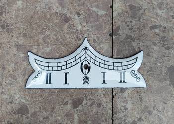46 Wychylnik wahadła starego zegara tzw porcelanka