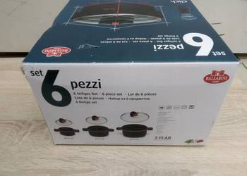 zestaw włoskich garnków firmy BALLARINI - model ClickCook, -