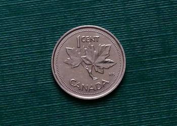 KANADA - 1 cent, 2002 50 rocznica intronizacji Elżbiety II