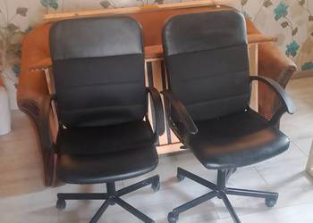 Krzesła fotele biurowe Ikea.