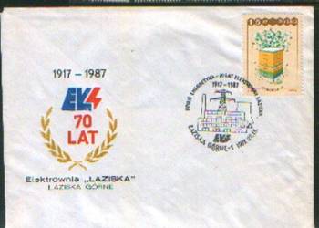 Kop. Okol.  Dzień Energetyka 70lat Elektr. Łaziska " 87