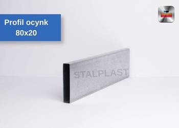 Profil ocynkowany 80x20