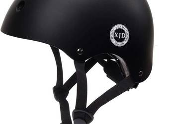 XJD dziecięcy kask na hulajnogę S czarny 49-55cm