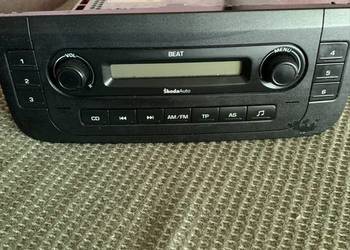 Oryginalne radio Škoda Beat do samochodu Roomster oraz Fabia II