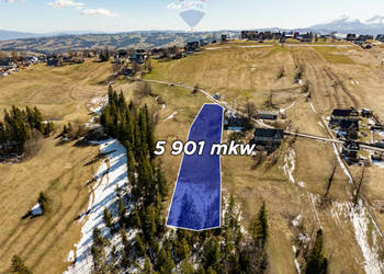 Sierockie | działka 5901m2 | WZtka 4 domy