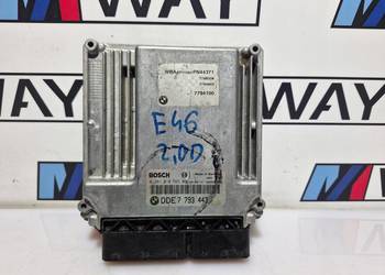 BMW E46 2.0D MODUŁ STEROWNIK KOMPUTER SILNIKA DDE 7793443