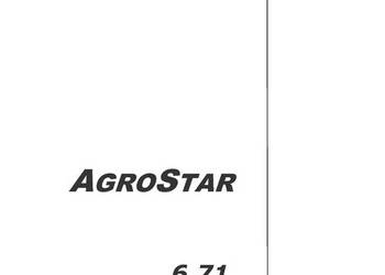 Deutz Fahr AgroStar  Instrukcja obsługi 6.71 ; 6.81