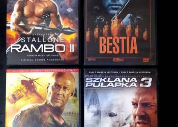 Szklana pułapka Bestia Rambo 4x dvd