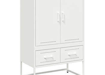 Szafka biała 68x39x1115 cm stalowa WM-846613