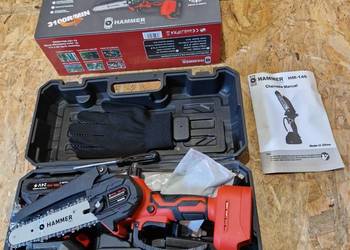 PIŁA ŁAŃCUCHOWA PILARKA AKUMULATOROWA 24V 2 X AKU MINI GAŁĘZIÓWKA