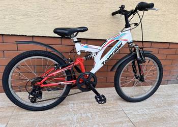 Rower 20 " dla dziecka rowerek miejski krossowy przerzutki amortyzator