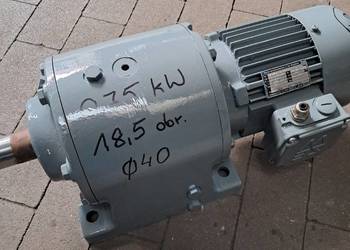Motoreduktor 0,75 kW/18,5 obr.