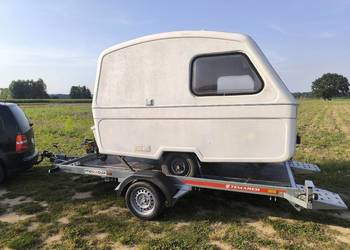 Przyczepy kempingowe Niewiadów n126 na działkę budowę transport
