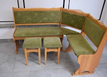 narożnik kuchenny i 2 taborety