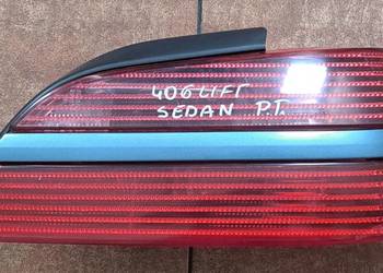 Lampa tył  Peugeot 406 Lift Sedan