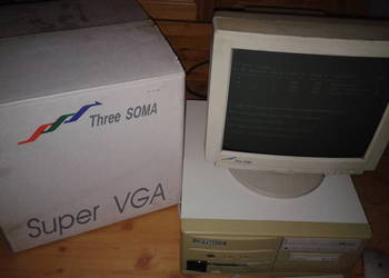 Monitor monochromatyczny Three soma