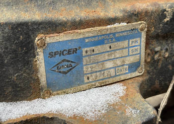 CASE MX180 MX200 MX220 MX240 Obudowa Pochwa Przedniej Osi CZĘŚCI 191813A5