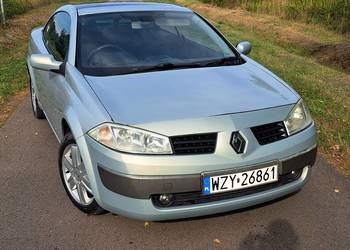 Sprzedam ładne Renault Megane 2.0 LPG 2004r Cabrio panorama