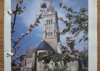 Francja Ile de Noirmoutier L'Eglise Saint Philbert j. francuski