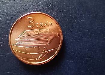 Stare monety 3 gapik 2006 Azerbejdżan