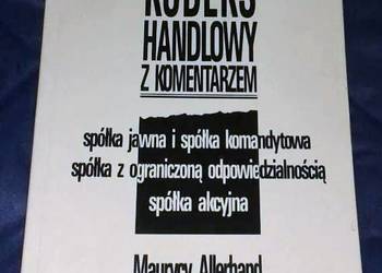 Kodeks handlowy z komentarzem - Murycy Allerhand