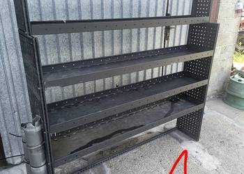 Regał regały zabudowa półki bus warsztat kurier transport