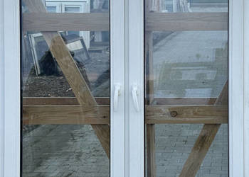 OKNA KacprzaK 132X144 OKNO Używane Plastikowe PCV