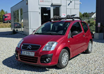 Citroen C2 1.1 60KM 2009r. klima, bagażnik na rowery