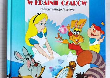 Książka bajka ‘’Alicja w Krainie Czarów’’ Walt Disney