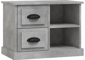 Szafka nocna szarość betonu 60x355x45 cm WM-816372