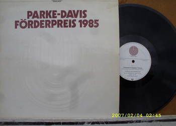 Pop, LP ; PARKE -- DAVIS; FORDERPREIS .