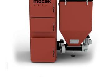 Kocioł ekogroszek, pellet,drewno Moceko PRO piec c.o. 35 kW z podajnikiem