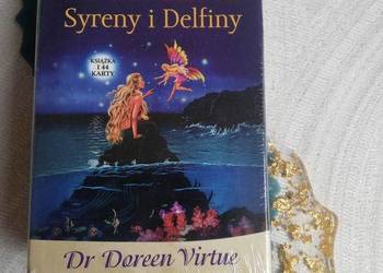 MAGICZNE SYRENY I DELFINY (KSIĄŻKA + 44 KARTY)- Nowe- DR DOREEN VIRTUE