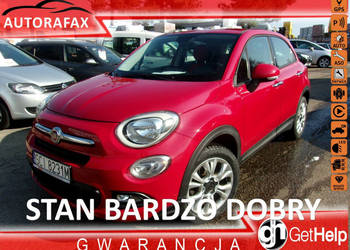 Fiat 500x 1.6 Pop Star, Klimatronic 2-stref, Półskóra, Nawigacja