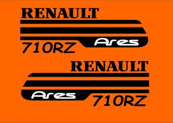 Naklejki Renault Ares 710 rz zamienniki
