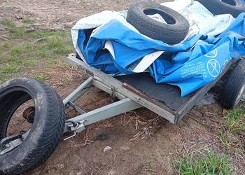 Przyczepka lekka 2 osiowa NEPTUN REMORQUE 2 Dmc 750kg