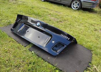 Bmw e46 sedan tylna klapa czarna schwarz2 (Bez rdzy) oryginał