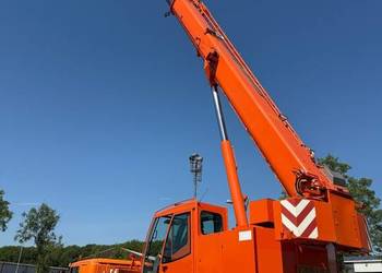 Scania P 380 uzywany Dzwig samochodowy Faun HK 40