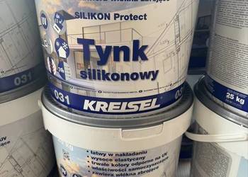 tynk silikonowy Protect Kreisel 1,5 mm baranek biały elewacyjny