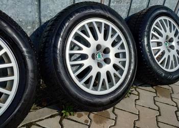 Koła 16" 5x100 Skoda Octavia I VW Golf IV Audi A3 | Alufelgi + Opony ZIMOWE