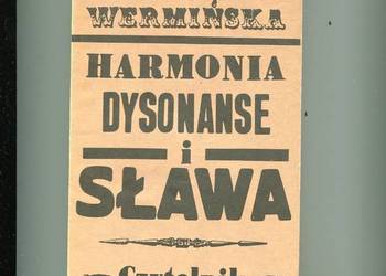 Harmonia dysonanse i sława - Wanda Wermińska