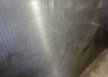 Nierdzewna blacha 4mm 125x250 410/20 na stół spawalniczy, warszatowy