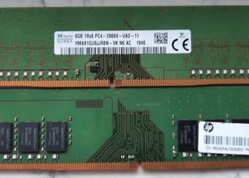 SK HYNIX 8GB DDR4 UDIMM 1Rx8 PC4 2666V UA2 11